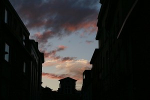 La bellezza del tramonto