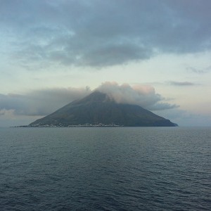 In arrivo a Stromboli