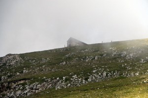 Campo Imperatore: in mezzo la nebbia