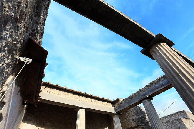 A visit to the Pompeii archaeological area