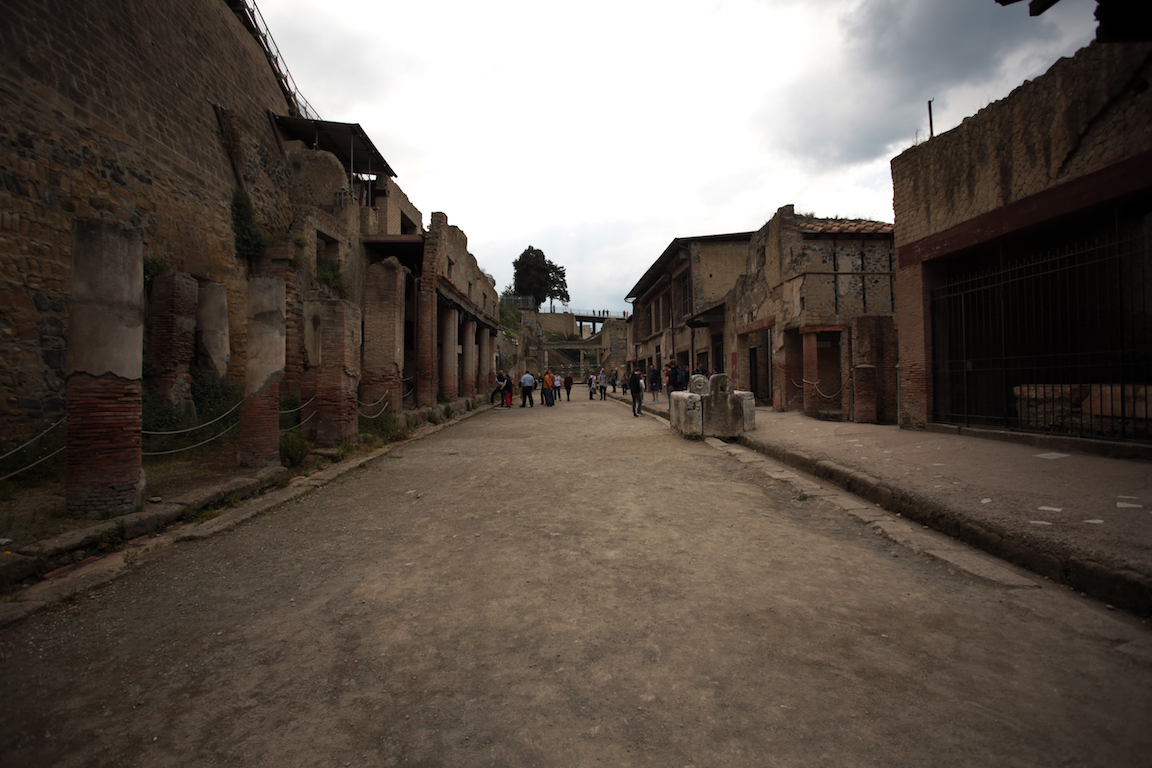 A visit to the excavations of Herculaneum