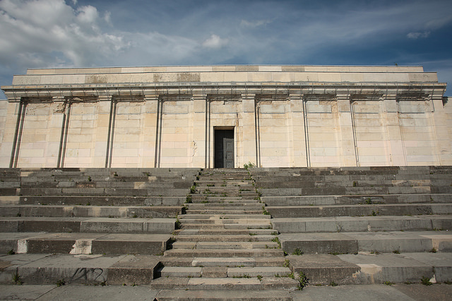 Nuremberg: the remains of the National Socialist party