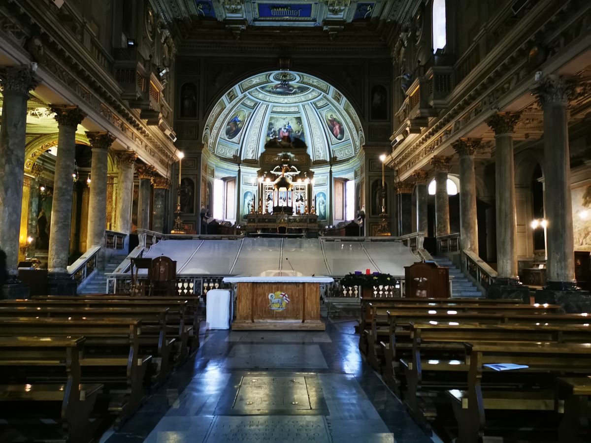 The basilica of Santi Silvestro e Martino ai Monti - Virtual Tour 360°