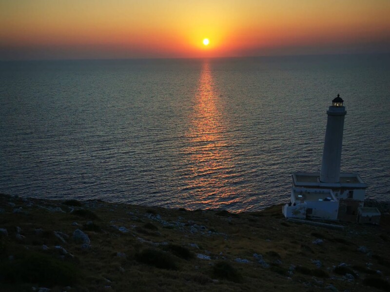 Alba a Punta Palascia