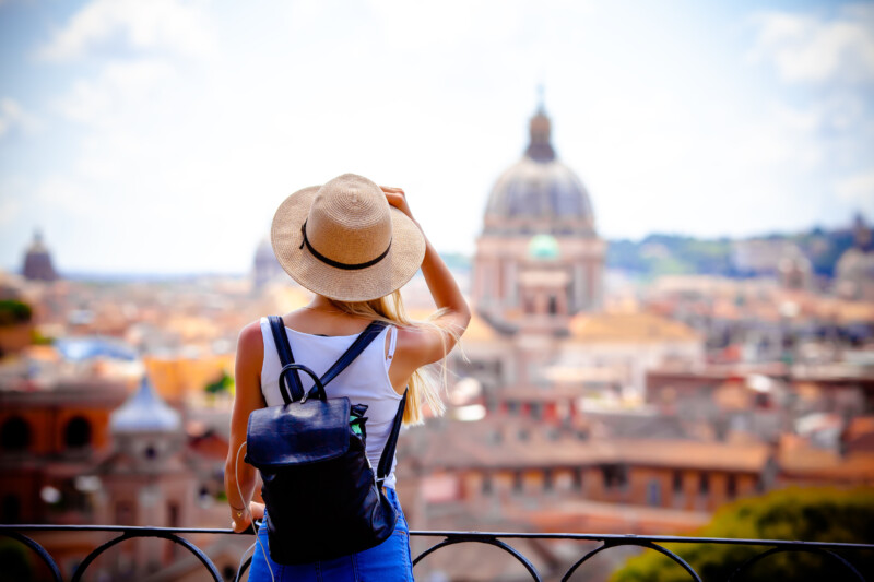 Turista a Roma