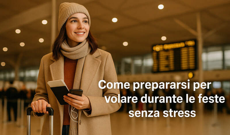 Volare durante le feste senza stress: consigli pratici per viaggiare sereni