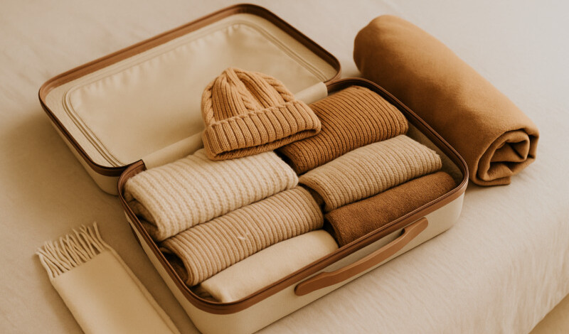 Cosa mettere in valigia per l’inverno: guida pratica per viaggiare leggeri (anche col freddo)